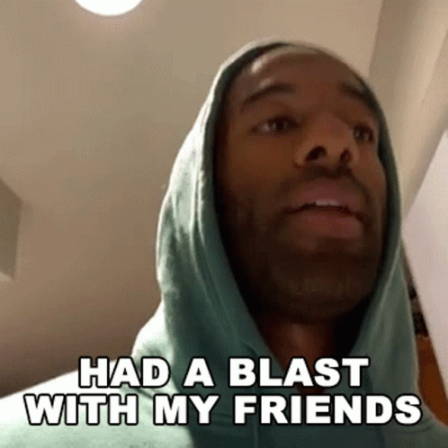 Can I Get An Amen For Having Blissful Night With Friends GIF