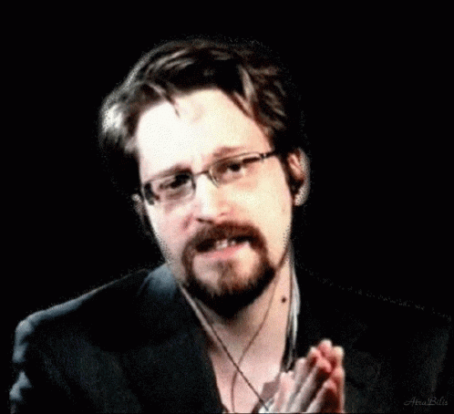 Can I Get An Amen Said Edward Snowden After He Got Delivered From Cyber Spying GIF
