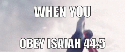 Can I Make You Read Isaiah's Words And Get An Amen GIF