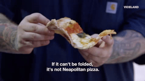 Can't Be Folded Not Neapolitan Pizza GIF
