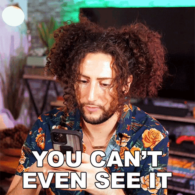 Can't See On Map Guy Shaking Head No GIF