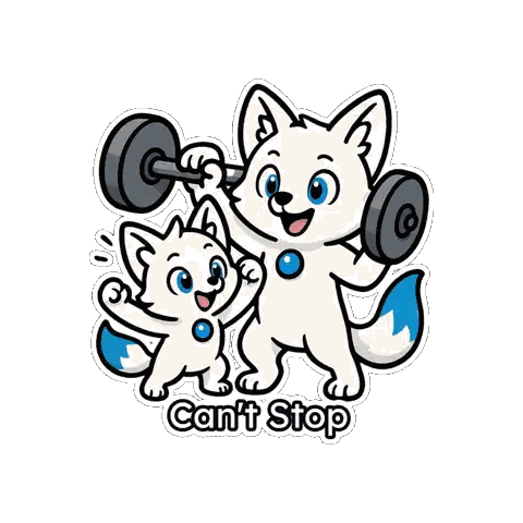 Can't Stop Sticker at Bottom