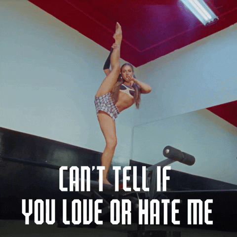 Can't Tell If You Love Or Hate Me GIF