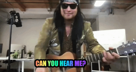 Can You Hear Me Now Guy Playing Guitar GIF