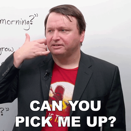 Can You Pick Me Up Alex GIF