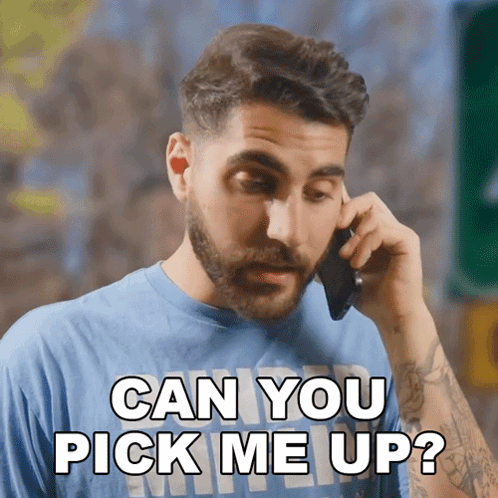 Can You Pick Me Up Rudy Ayoub GIF