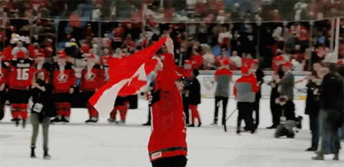 Team Canada Ice Hockey Game GIF