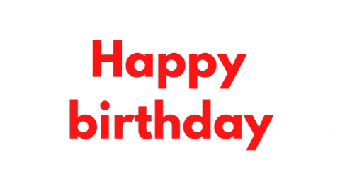 Canada Day Happy Birthday Canada Design GIF
