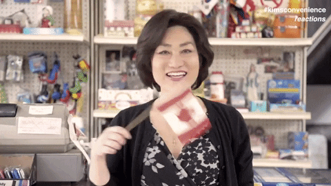 Canada Day Kim's Convenience Flaglet GIF