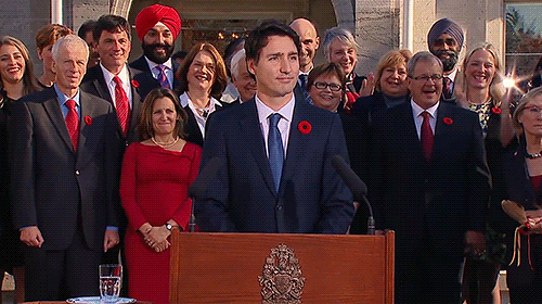 Canada Prime Minister Shrug GIF