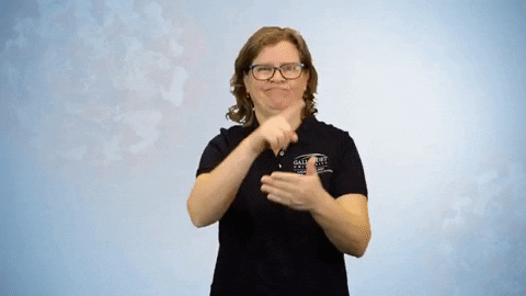 Cancel No More Hand Gesture GIF