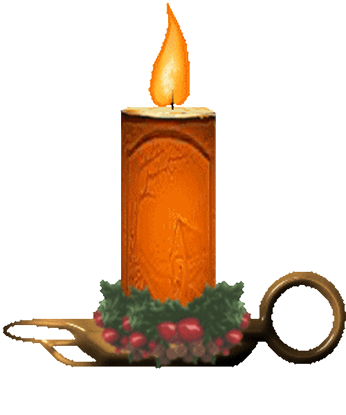 burning candle gif