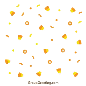 Candy Corn And Sprinkles