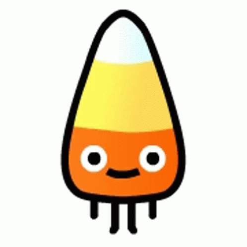 Candy Corn No Reaction GIF