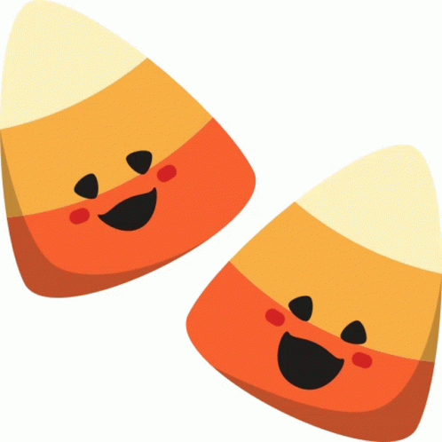 Candy Corn Smile GIF