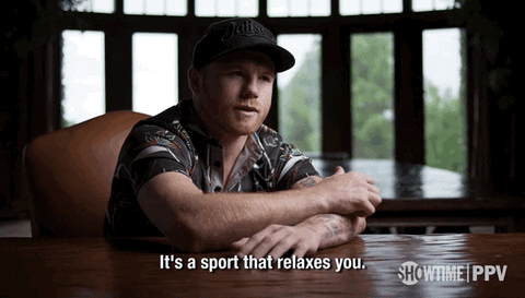 Canelo Álvarez It's A Sport That Relaxes You GIF
