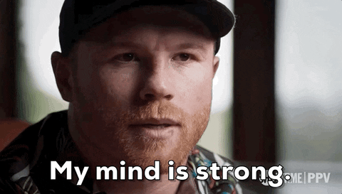 Canelo Álvarez My Mind Is Strong GIF