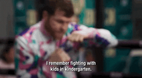 Canelo Álvarez Remember Fighting Kids In Kindergarten GIF