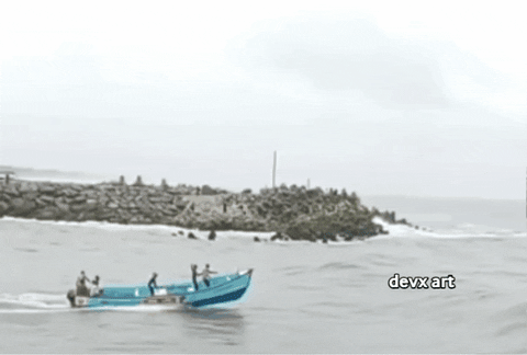 Canoe Fly On The Air GIF