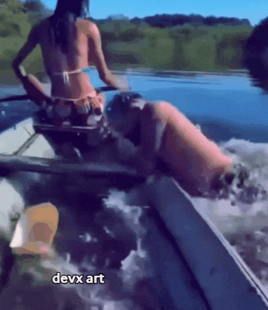 Canoe Full Of Water GIF