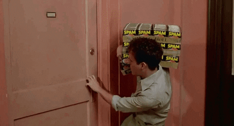 Cans Of Spam Delivery GIF