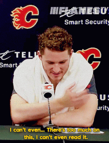 Cant Even Read This Matthew Tkachuk GIF