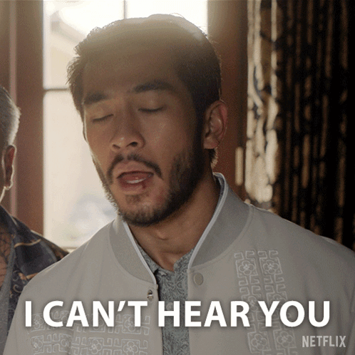 Cant Hear You Charles Sun The Brothers Sun GIF