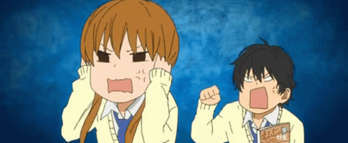 Cant Hear You My Little Monster Yoshida Shizuku GIF