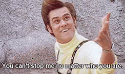 Jim Carrey Cant Stop Wont Stop GIF