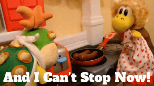 Puppet Arguing Cant Stop Wont Stop GIF