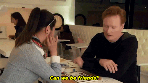 Cant We All Just Get Along Conan Obrien GIF