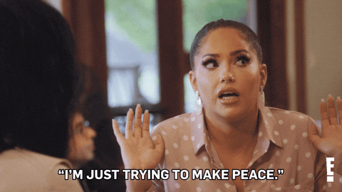 Cant We All Just Get Along Olivia Pierson GIF