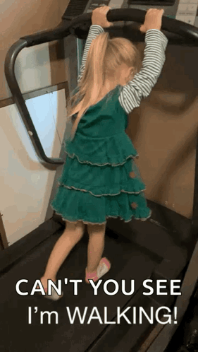 Cant You See Im Walking On Treadmill GIF