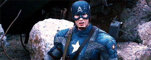 Cap Salute Marvel Avengers GIF