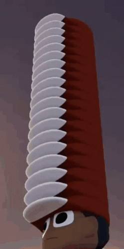 Cap Tower Funny Cartoon GIF