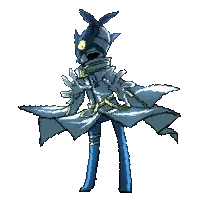 Cape-Wearing Pixel Character