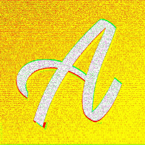 Capital Letter A With Different Color Backgrounds GIF