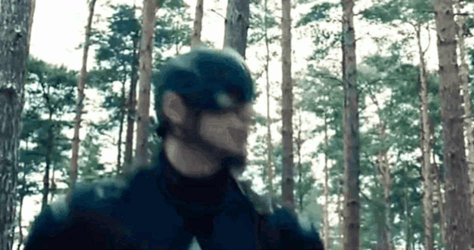 Captain America Overjoyed GIF