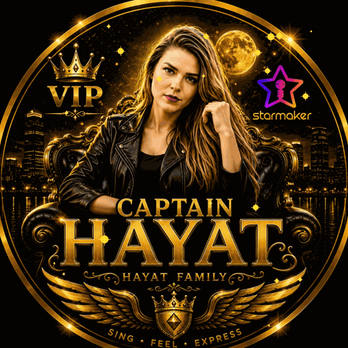 Captain Hayat Poster Woman in Chair