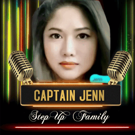 Captain Jenn Step Up Family Poster Woman's Face