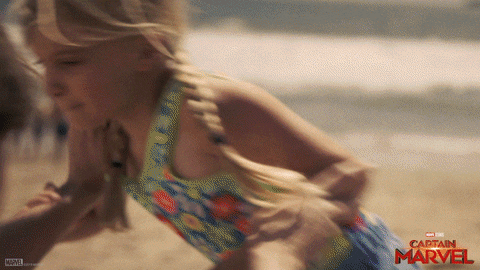 Captain Marvel Image Compilation GIF