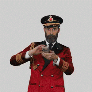 Captain Obvious Money Shower GIF
