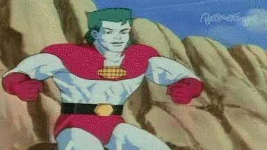 Captain Planet Against Captain Pollution GIF
