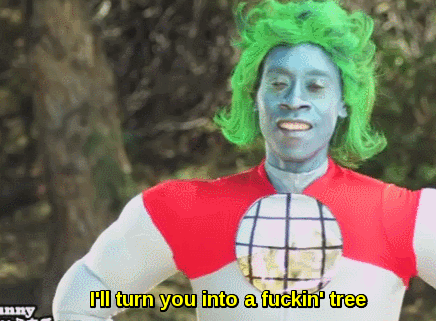 Captain Planet Turn You Into Tree GIF
