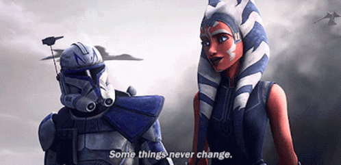 Captain Rex With Ahsoka Clone Wars GIF