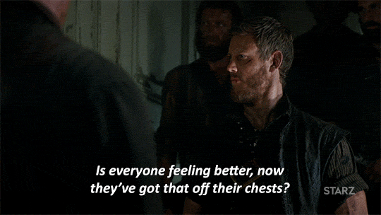 Captain Vane Is Feeling Better GIF