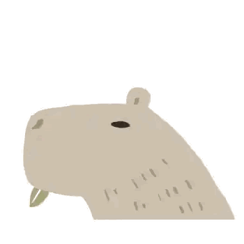 Capybara Saying Thanks