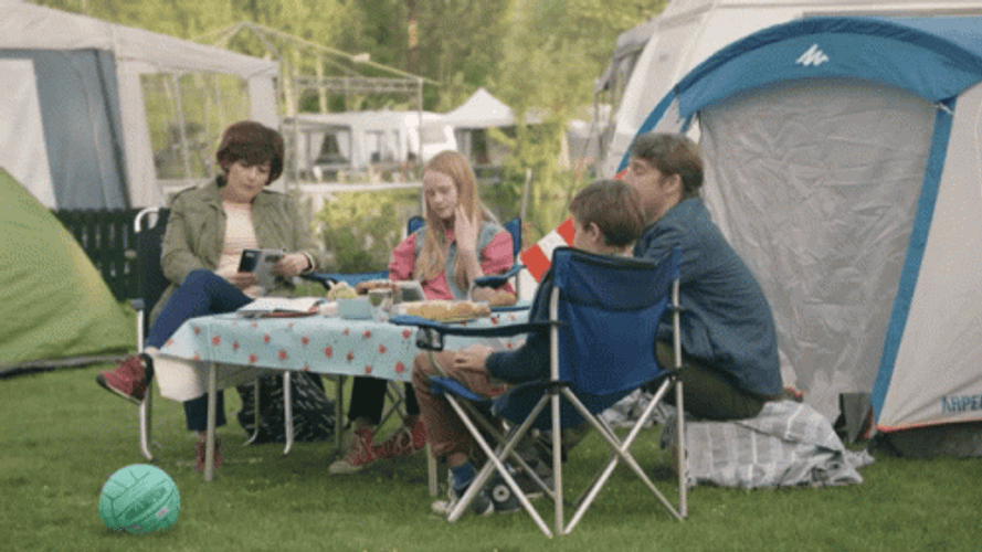 Car Camping Family Having Fun GIF