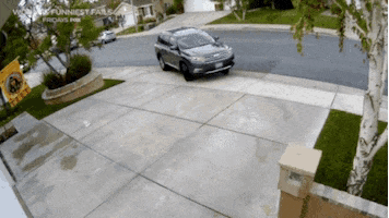 Car Crash In The Wall Meme GIF
