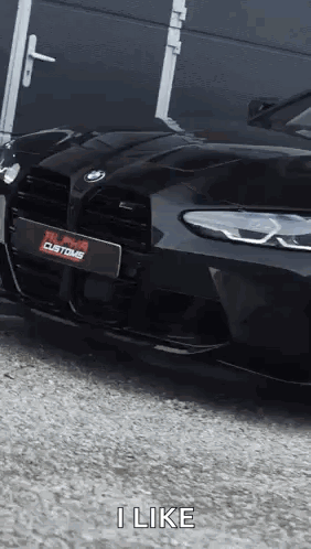 Car Drifting in Parking Garage With Number 7
